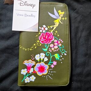 Vera Bradley Peter Pan deluxe travel wallet